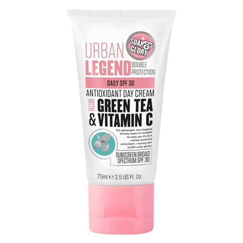 Best Sunscreens of 2020 : Soap & Glory Urban Legend Double Protection Antioxidant Day Cream SPF 30 